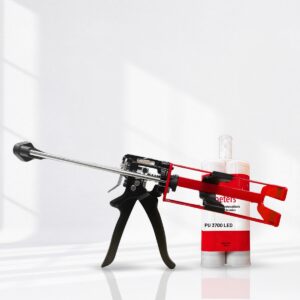 Pistola per erogazione colle e resine in bicartucce 200 ml