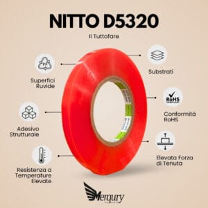 Biadesivo strutturale Nitto D5320