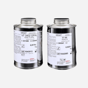 Resina trasparente bicomponente Wepuran VT 3402 KK-NV - 2 Kg