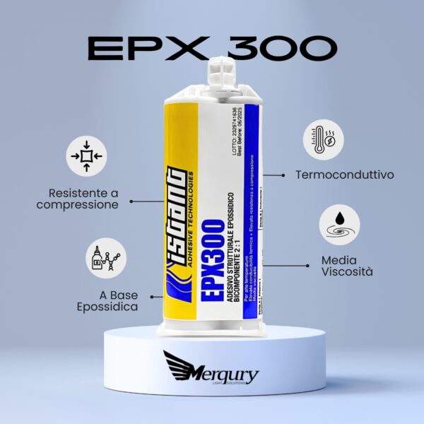 Adesivo Strutturale Termoconduttivo EPX300
